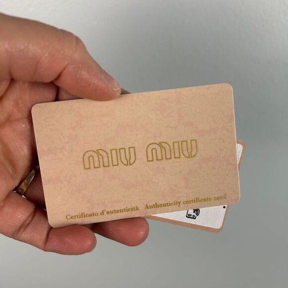 Miu Miu Matelassé Top Handle Leather Bag - gold hardware - Picture 14 of 14